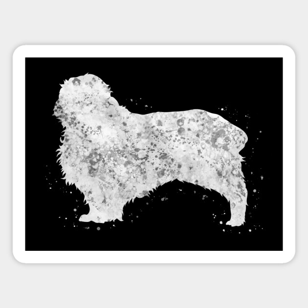 Clumber Spaniel dog Magnet by Yahya Art